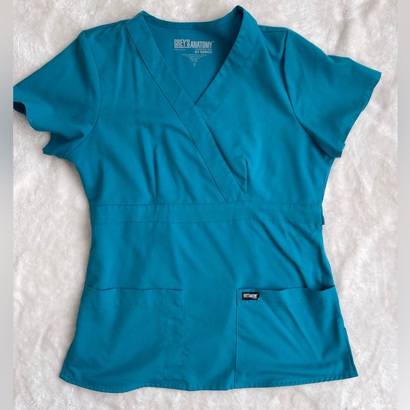 Grey’s Anatomy Teal Scrubs Small - Picture 2 of 11